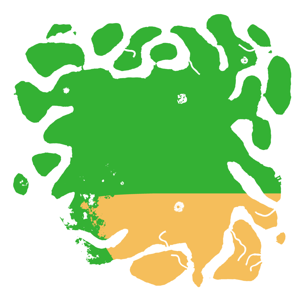 Biome Rust Map: Procedural Map, Size: 4500, Seed: 11709