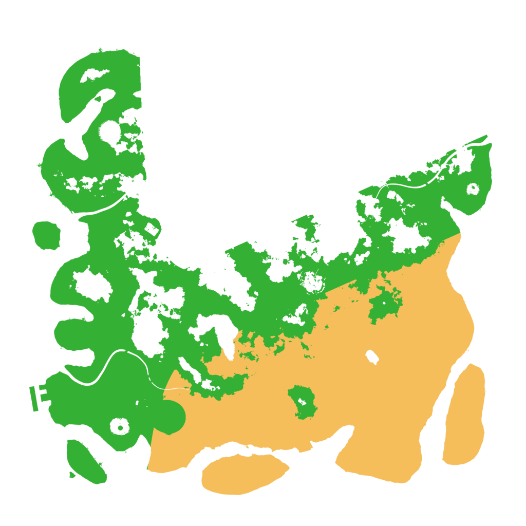 Biome Rust Map: Procedural Map, Size: 4250, Seed: 9123178