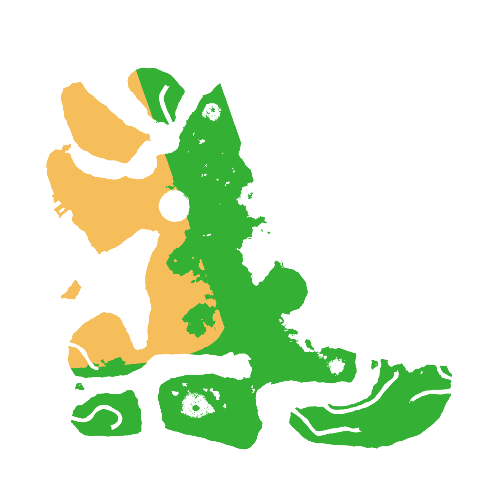 Biome Rust Map: Procedural Map, Size: 3000, Seed: 454238