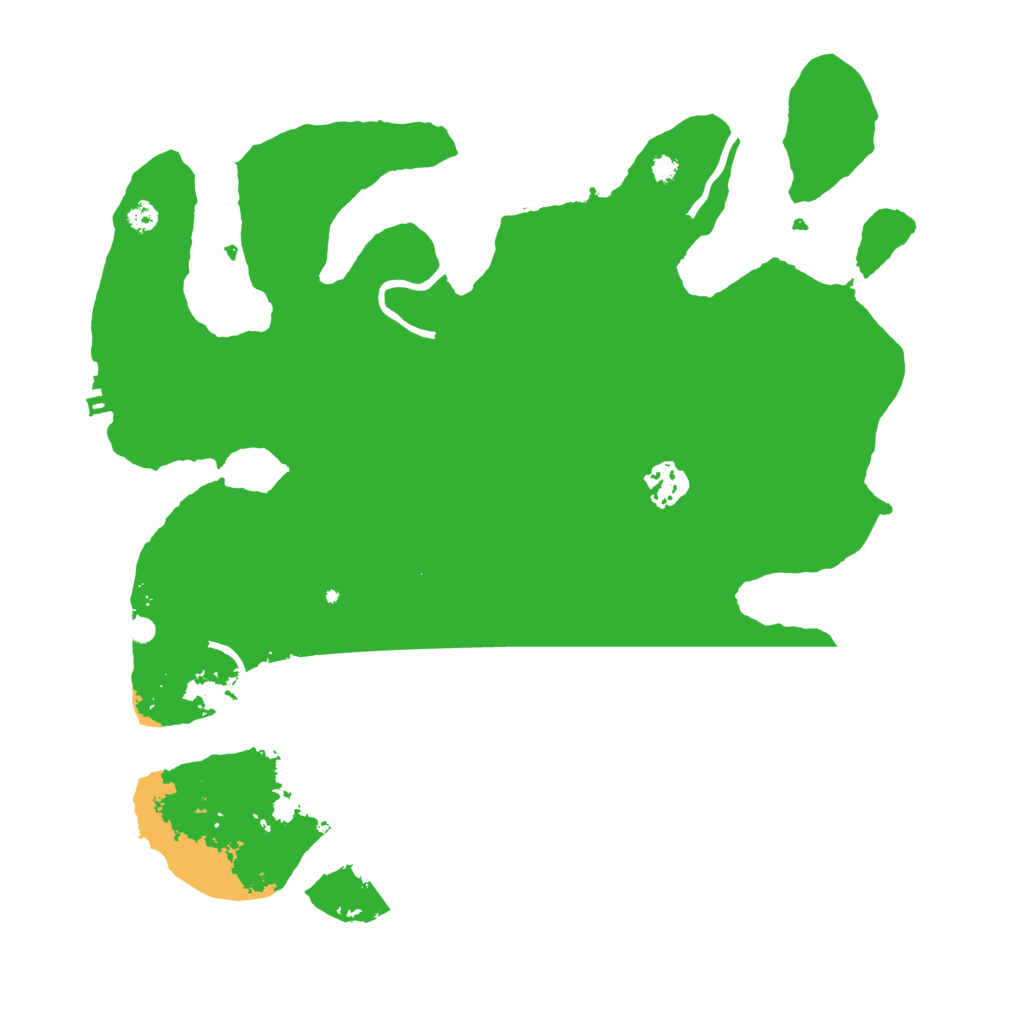 Biome Rust Map: Procedural Map, Size: 3500, Seed: 693483750