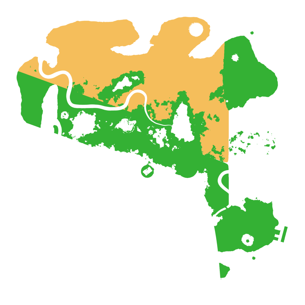 Biome Rust Map: Procedural Map, Size: 3850, Seed: 1109182273