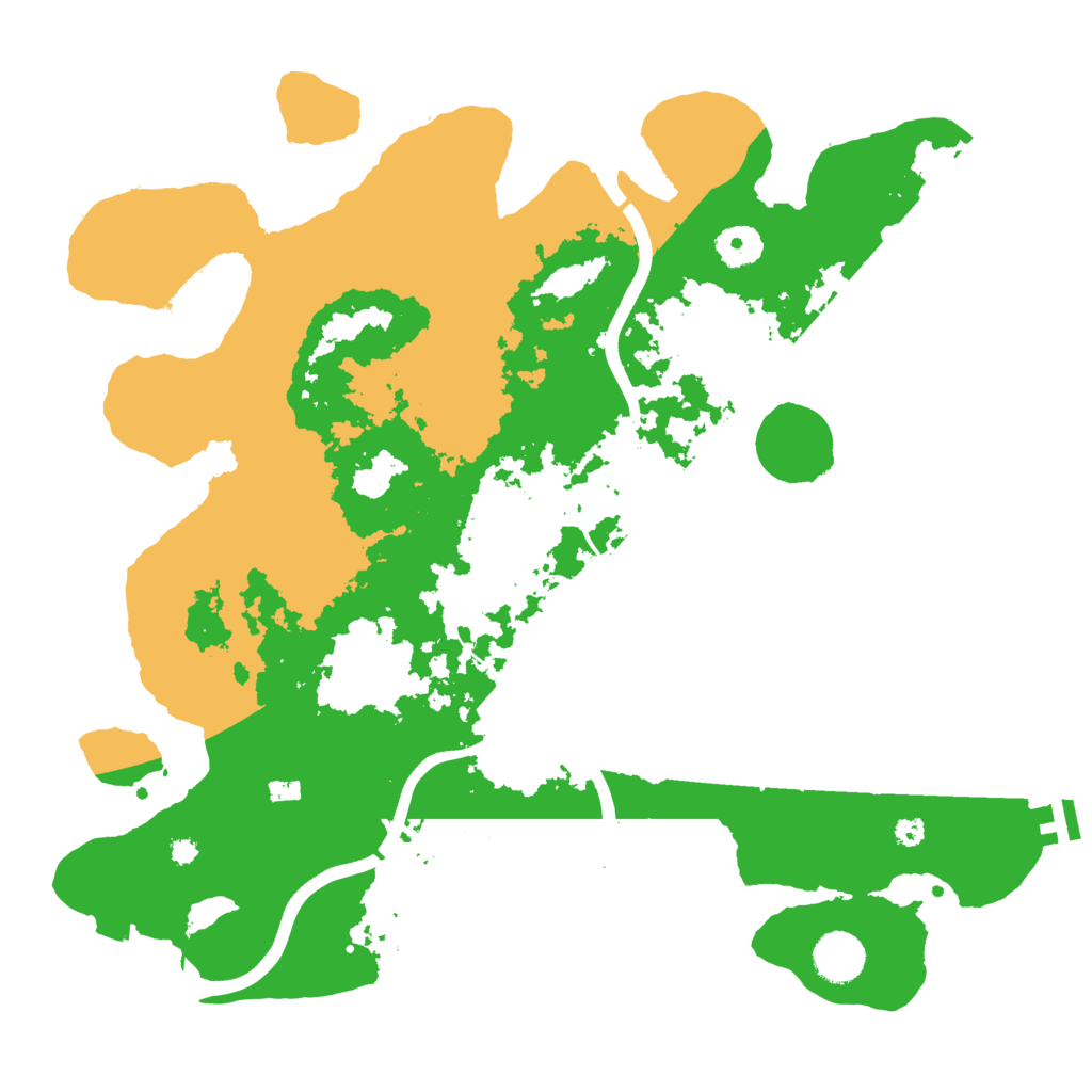 Biome Rust Map: Procedural Map, Size: 3750, Seed: 126802759