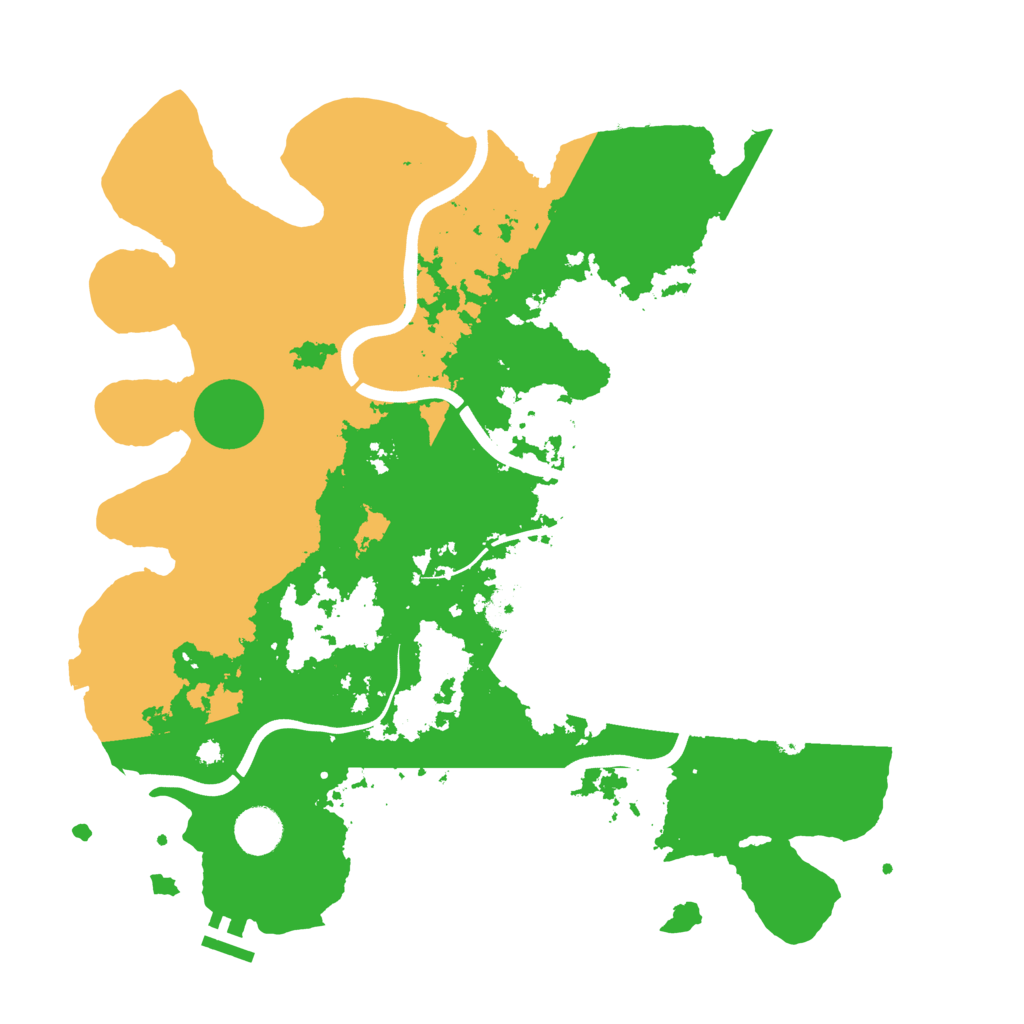 Biome Rust Map: Procedural Map, Size: 3875, Seed: 908235785