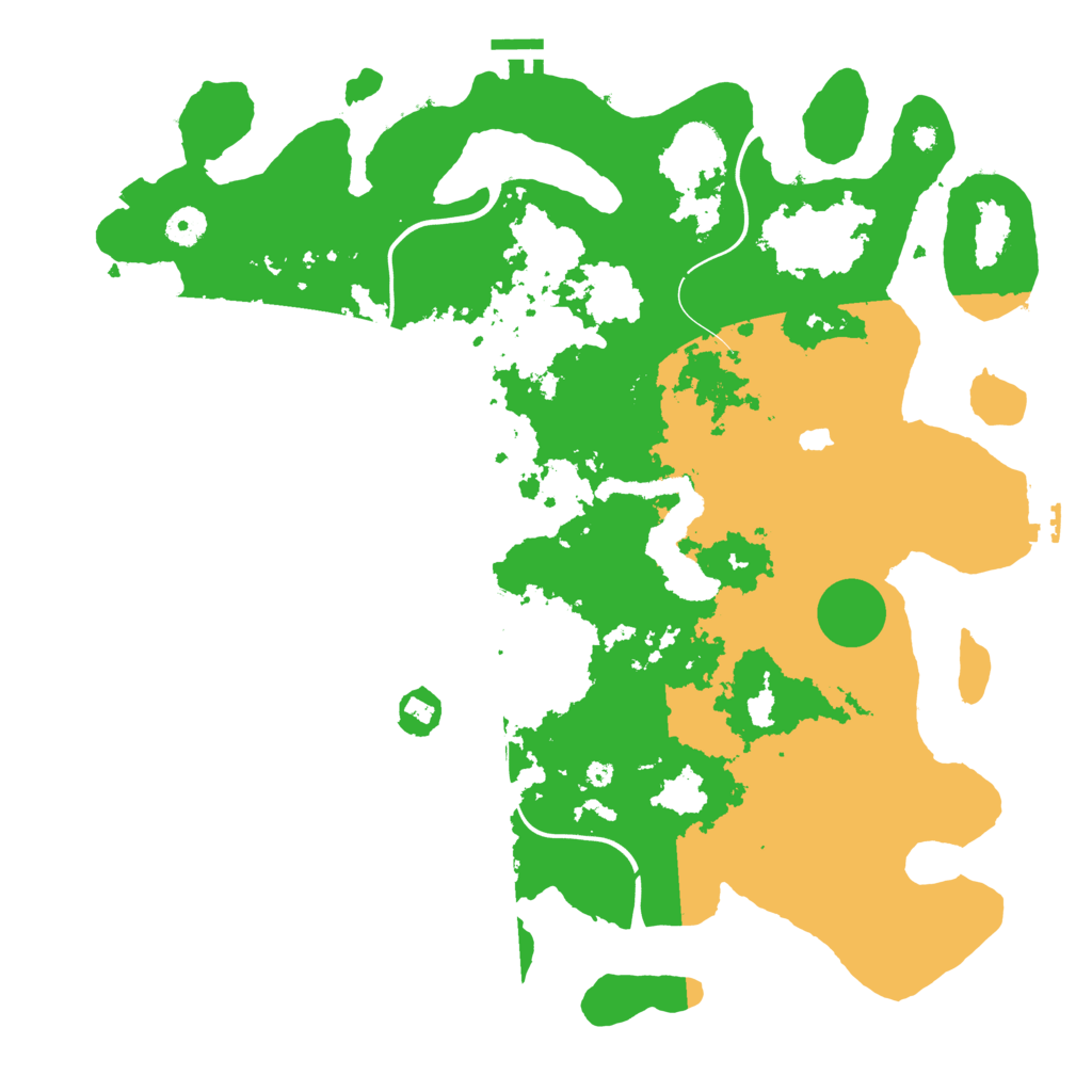 Biome Rust Map: Procedural Map, Size: 4200, Seed: 10546101