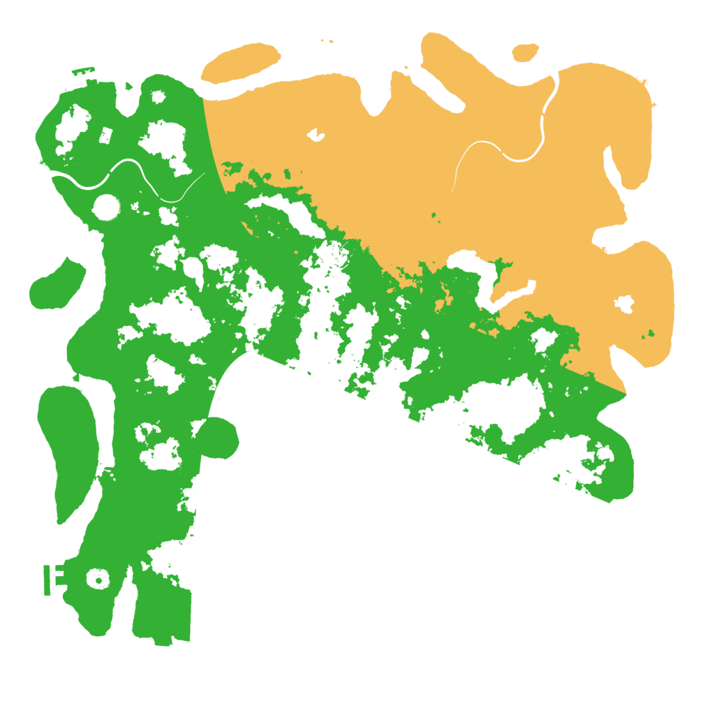 Biome Rust Map: Procedural Map, Size: 4750, Seed: 83587234