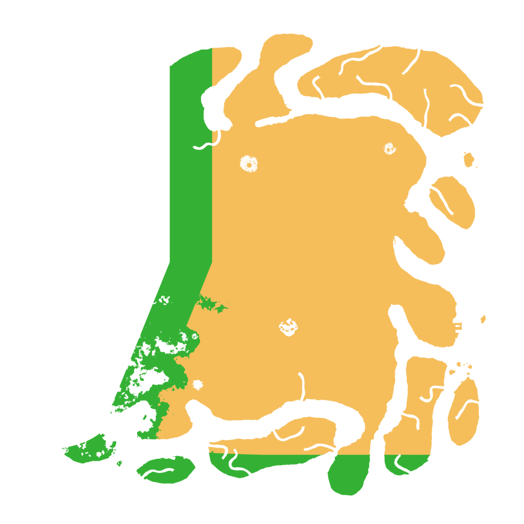 Biome Rust Map: Procedural Map, Size: 4500, Seed: 71709