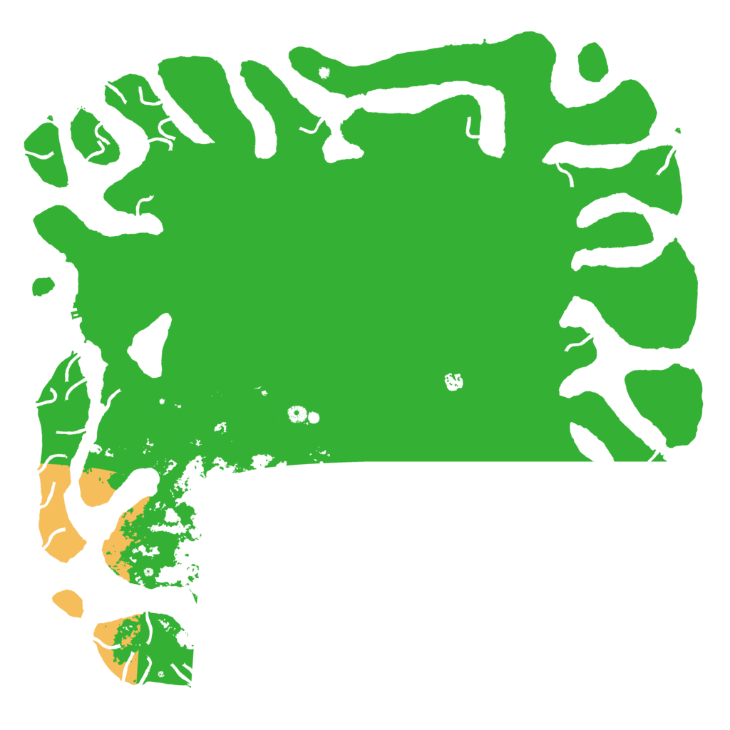 Biome Rust Map: Procedural Map, Size: 6000, Seed: 22598