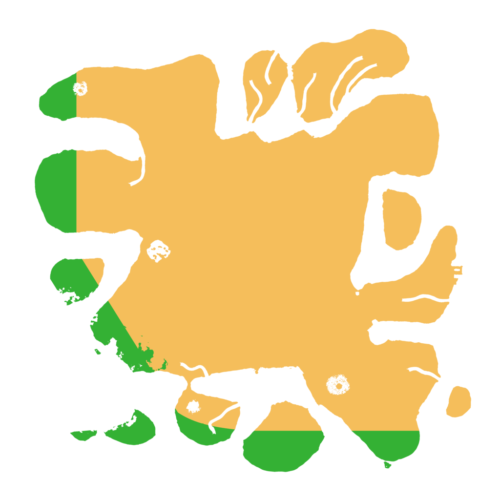 Biome Rust Map: Procedural Map, Size: 3500, Seed: 1635994332