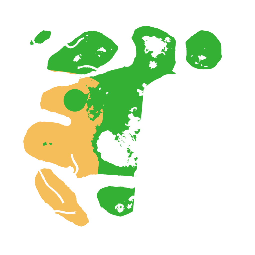 Biome Rust Map: Procedural Map, Size: 3000, Seed: 25764742