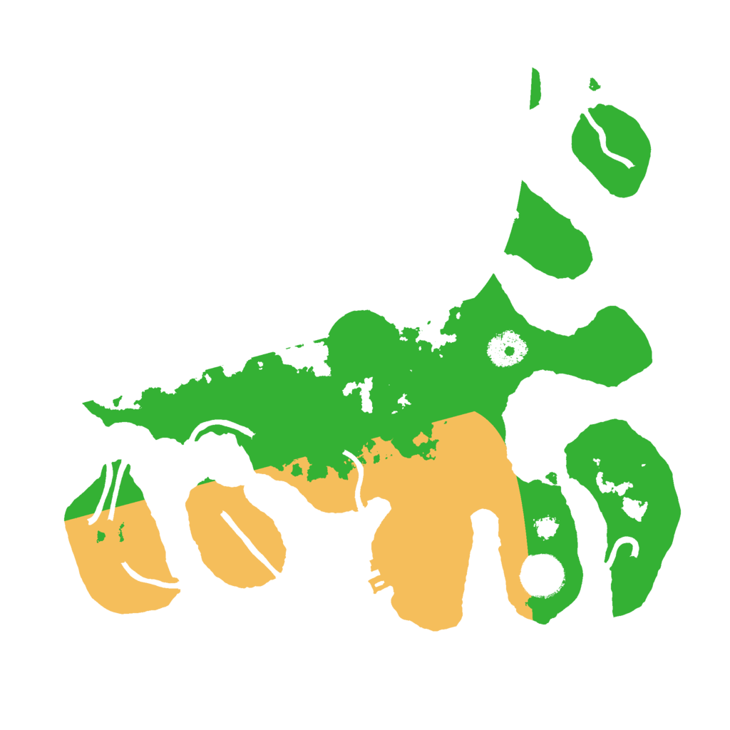 Biome Rust Map: Procedural Map, Size: 3000, Seed: 3380