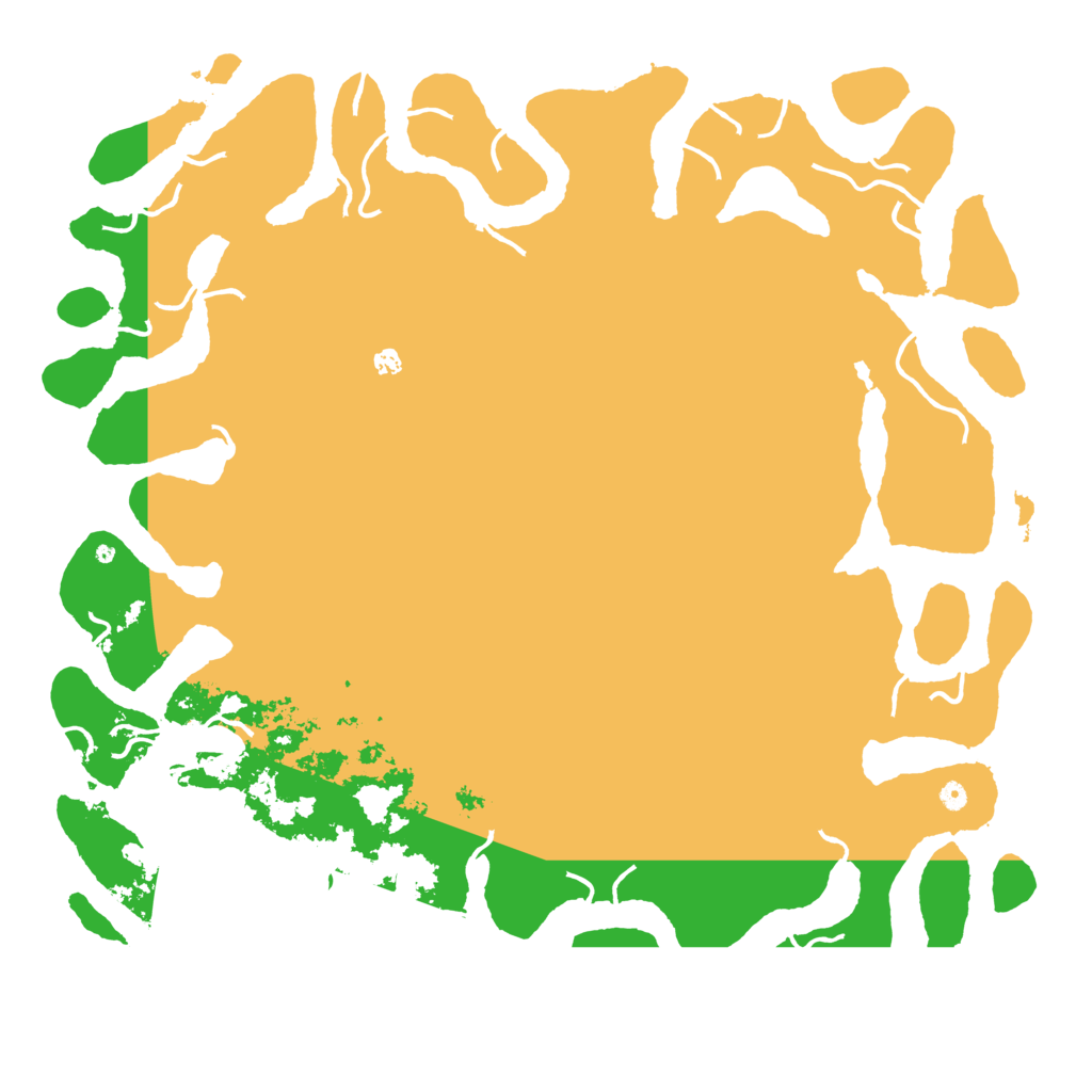 Biome Rust Map: Procedural Map, Size: 6000, Seed: 136221288