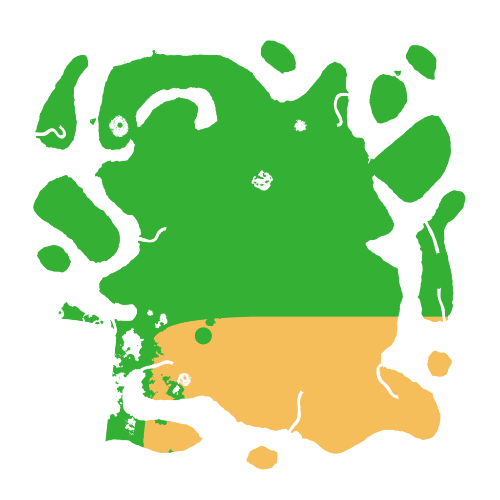 Biome Rust Map: Procedural Map, Size: 3875, Seed: 618629893