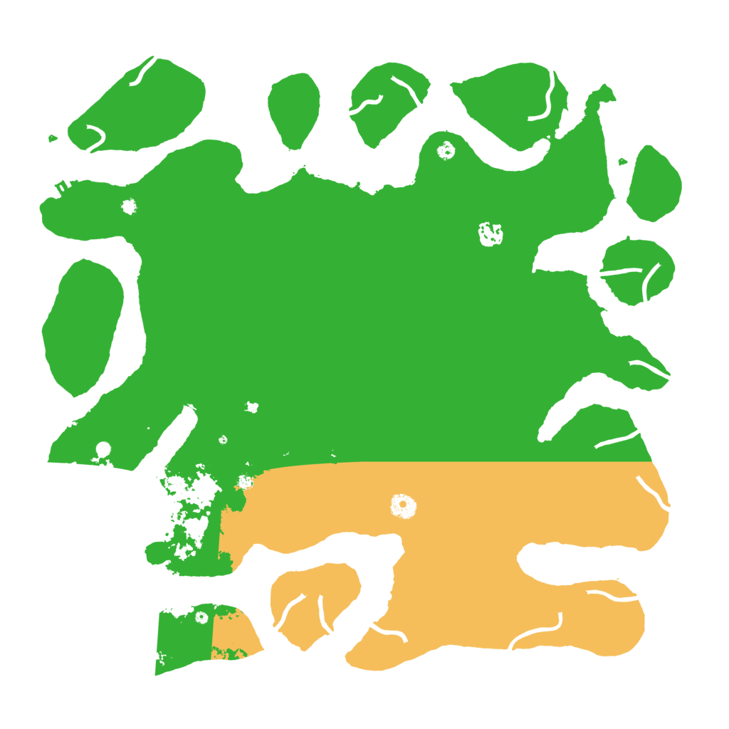 Biome Rust Map: Procedural Map, Size: 4300, Seed: 515981800