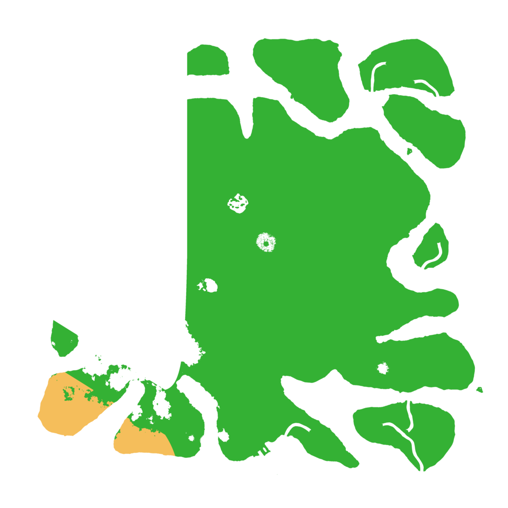 Biome Rust Map: Procedural Map, Size: 4000, Seed: 1821841092