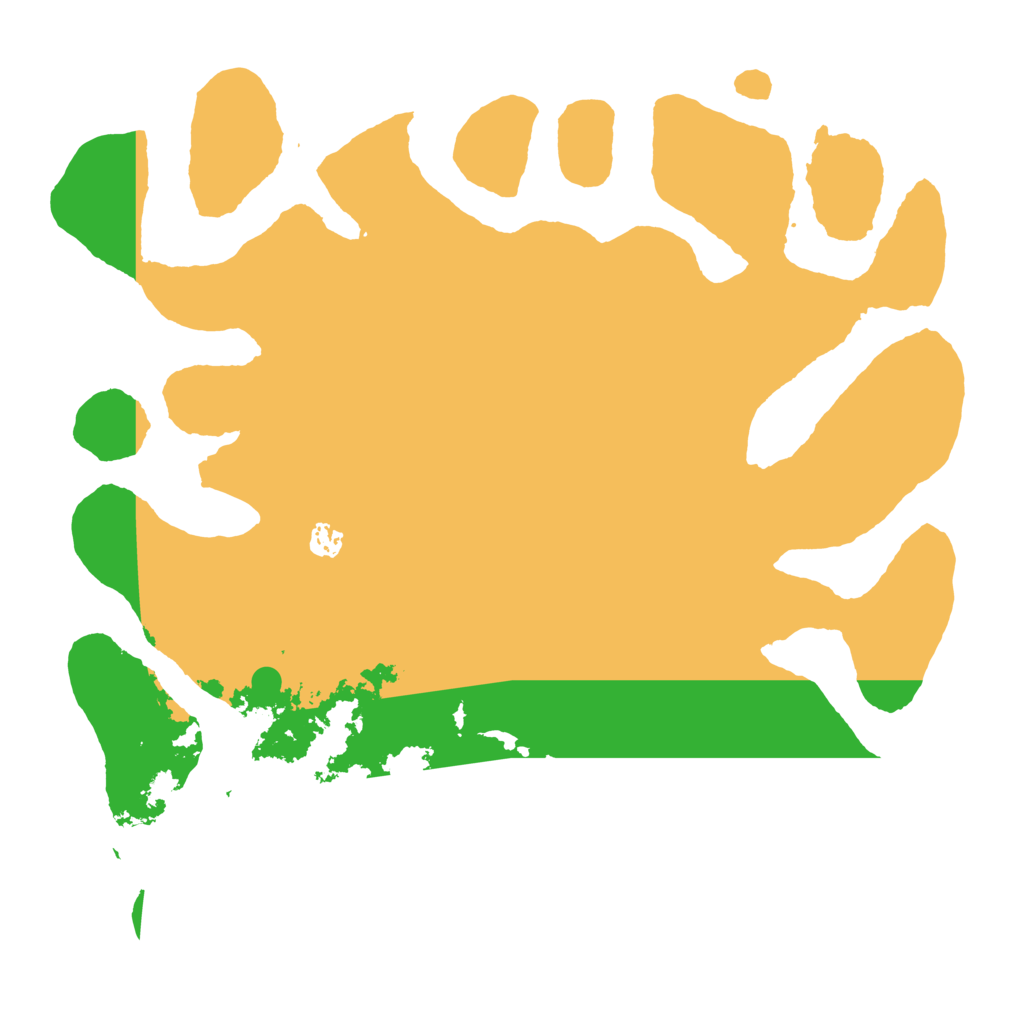 Biome Rust Map: Barren, Size: 4500, Seed: 61709