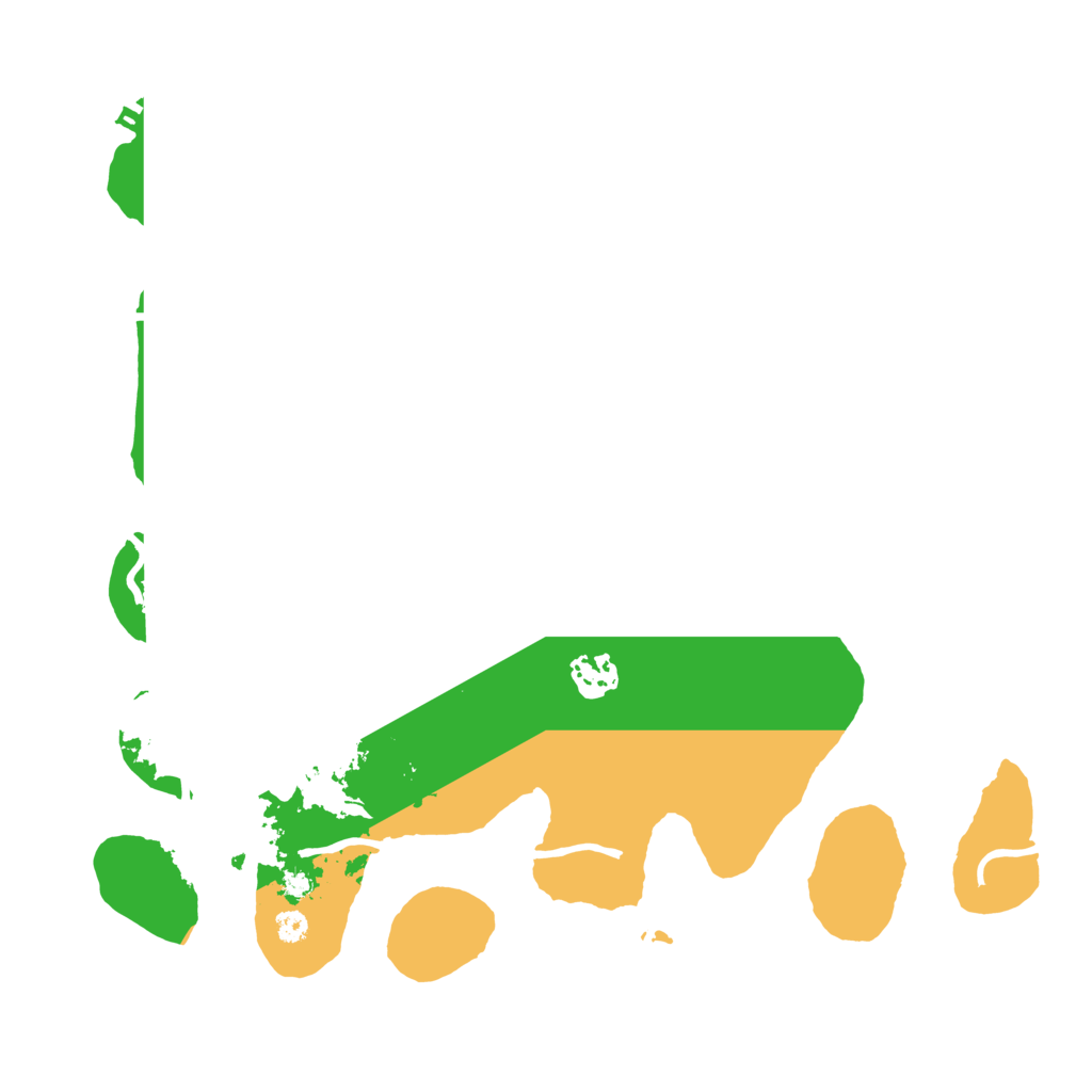 Biome Rust Map: Procedural Map, Size: 3500, Seed: 9946549