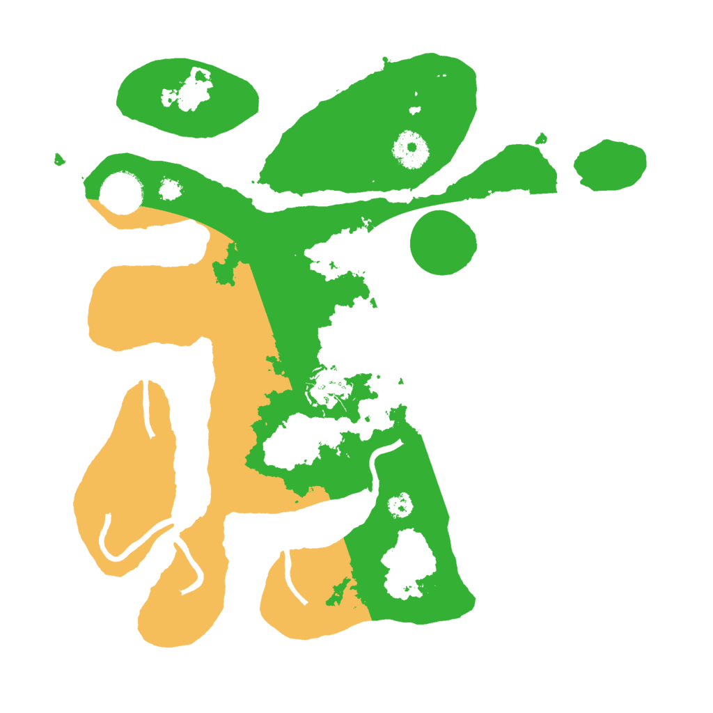 Biome Rust Map: Procedural Map, Size: 3000, Seed: 74144357