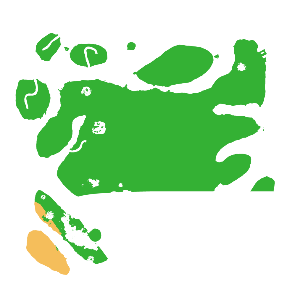 Biome Rust Map: Procedural Map, Size: 3300, Seed: 100584