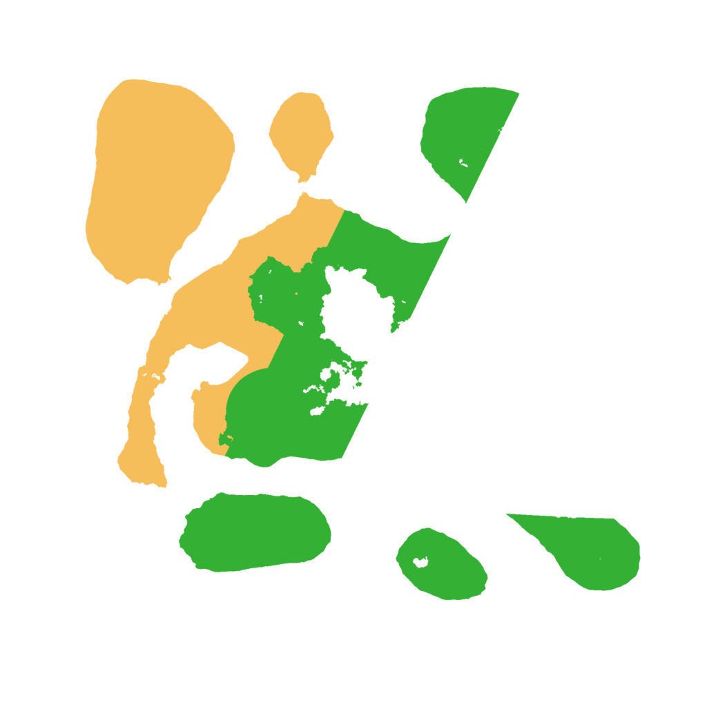 Biome Rust Map: Barren, Size: 2500, Seed: 56648