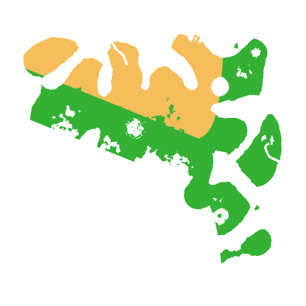 Biome Rust Map: Procedural Map, Size: 3000, Seed: 6745663