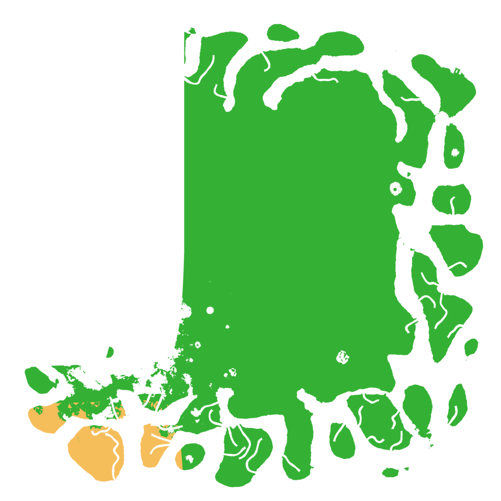 Biome Rust Map: Procedural Map, Size: 6000, Seed: 707774071