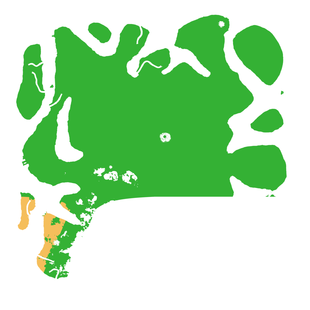 Biome Rust Map: Procedural Map, Size: 4500, Seed: 2128788114