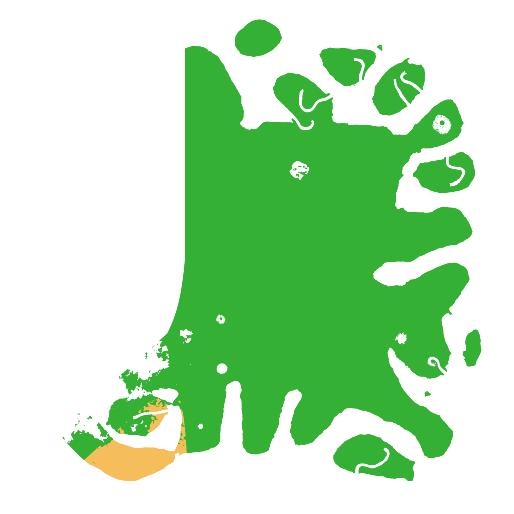 Biome Rust Map: Procedural Map, Size: 4300, Seed: 1635010448