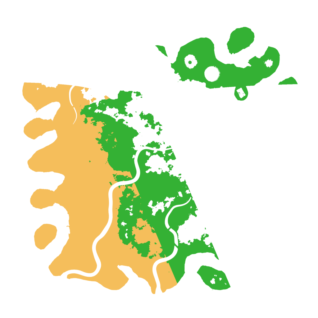 Biome Rust Map: Procedural Map, Size: 3700, Seed: 1923586305