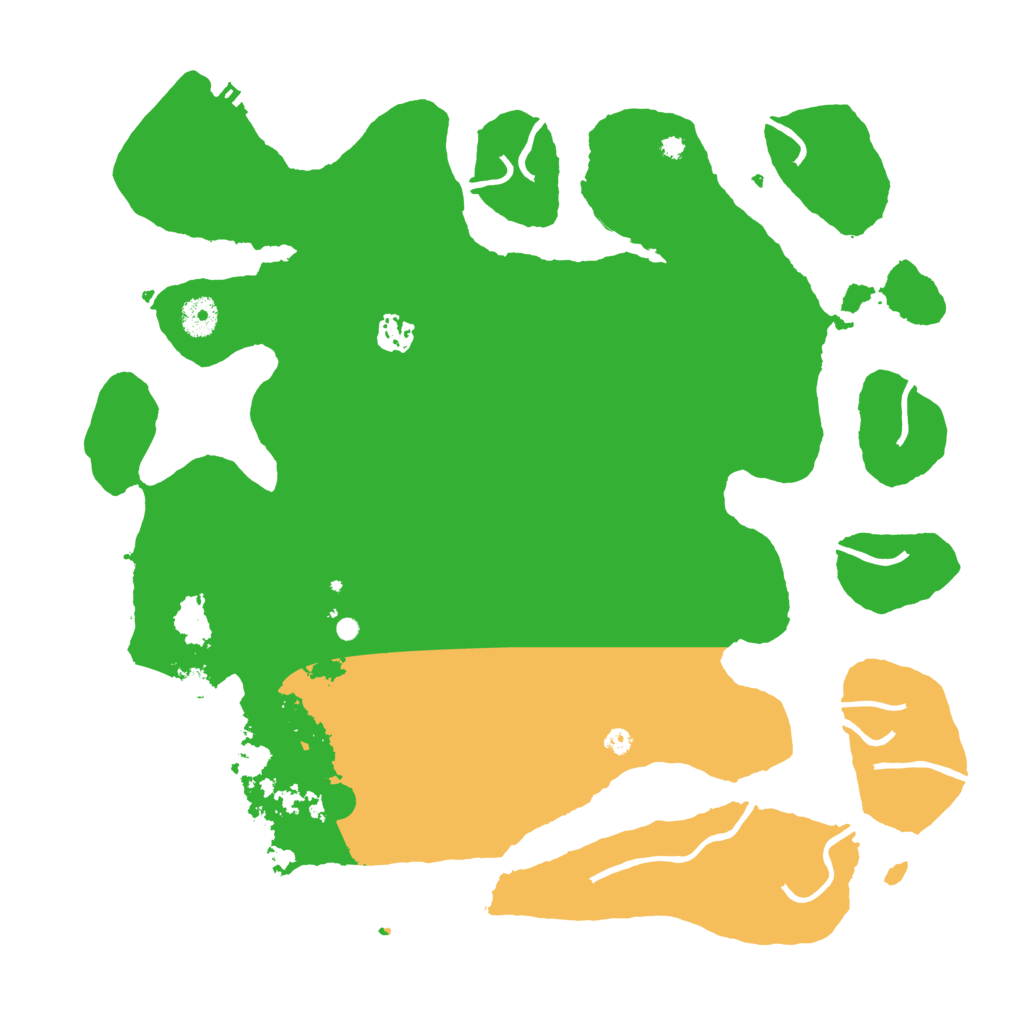 Biome Rust Map: Procedural Map, Size: 4000, Seed: 1461