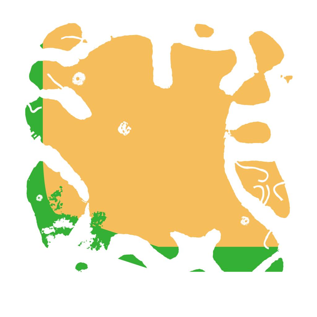 Biome Rust Map: Procedural Map, Size: 3700, Seed: 20210917