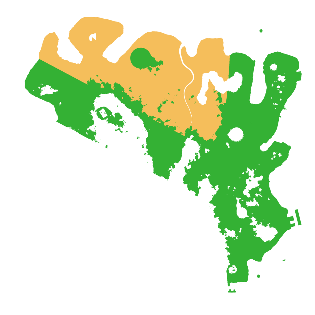 Biome Rust Map: Procedural Map, Size: 4000, Seed: 1016994205