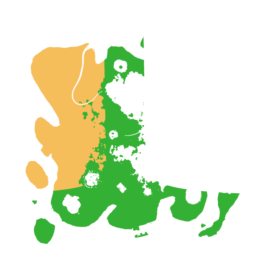 Biome Rust Map: Procedural Map, Size: 3000, Seed: 1610826949