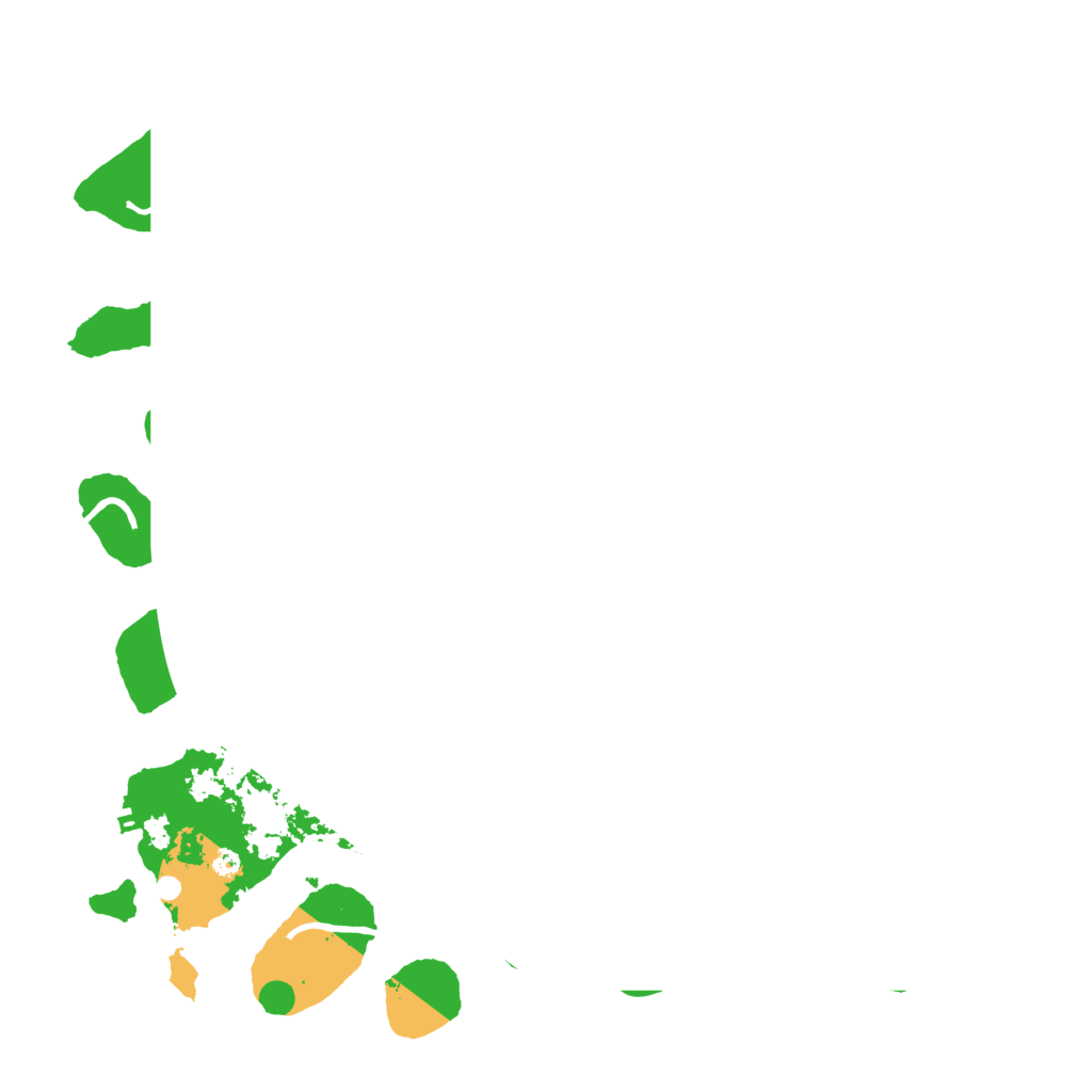 Biome Rust Map: Procedural Map, Size: 4000, Seed: 13848
