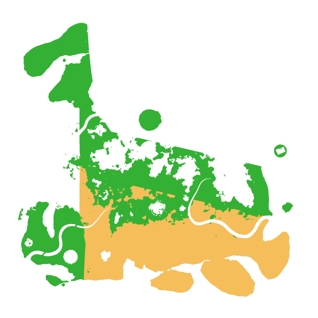 Biome Rust Map: Procedural Map, Size: 4000, Seed: 50900