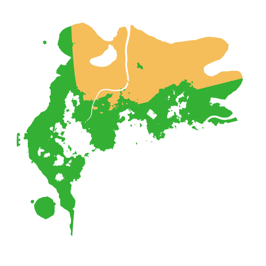 Biome Rust Map: Procedural Map, Size: 3000, Seed: 242722306