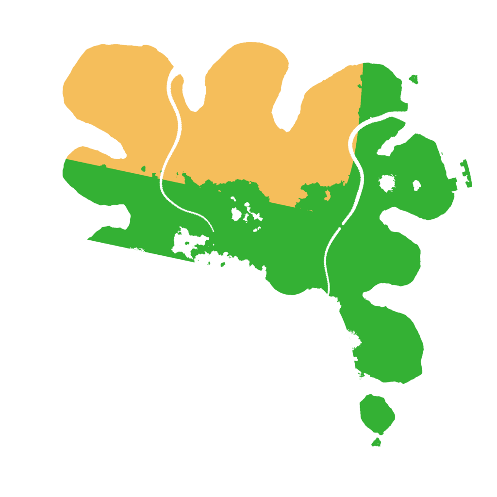 Biome Rust Map: Procedural Map, Size: 2700, Seed: 454412271