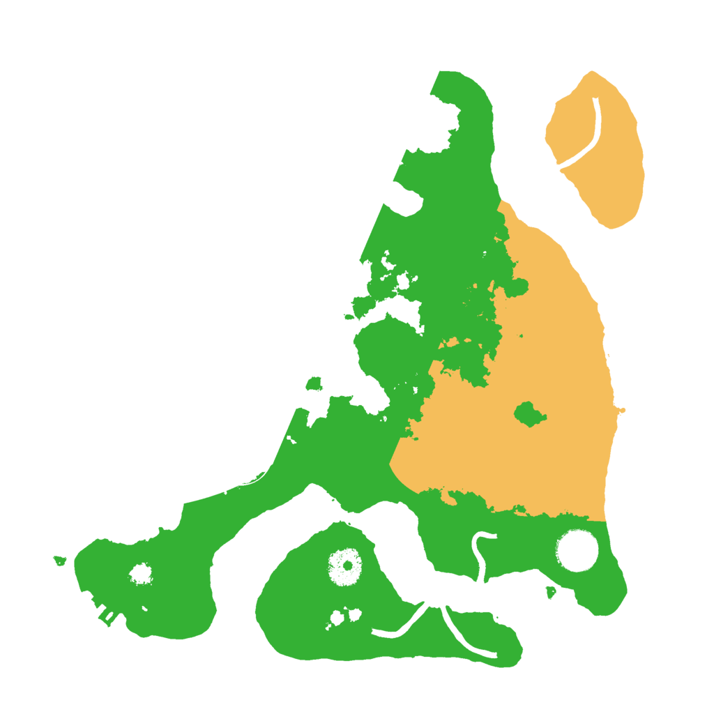 Biome Rust Map: Procedural Map, Size: 3000, Seed: 459928793