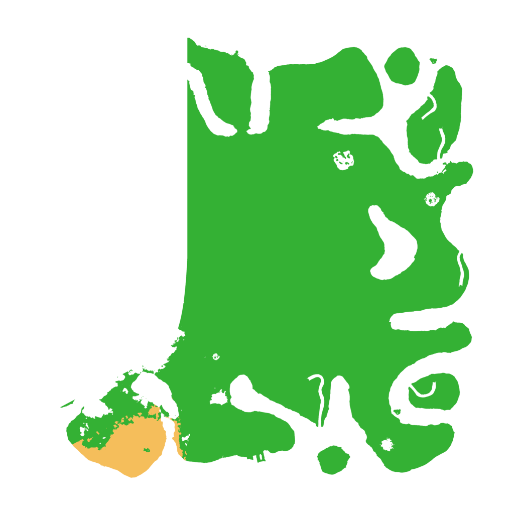 Biome Rust Map: Procedural Map, Size: 3850, Seed: 152443200