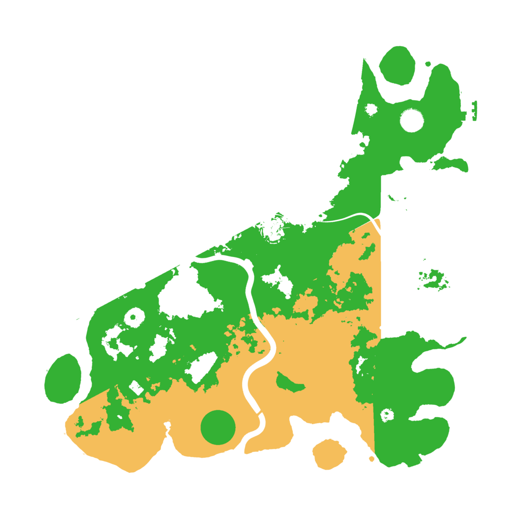 Biome Rust Map: Procedural Map, Size: 3850, Seed: 152443200