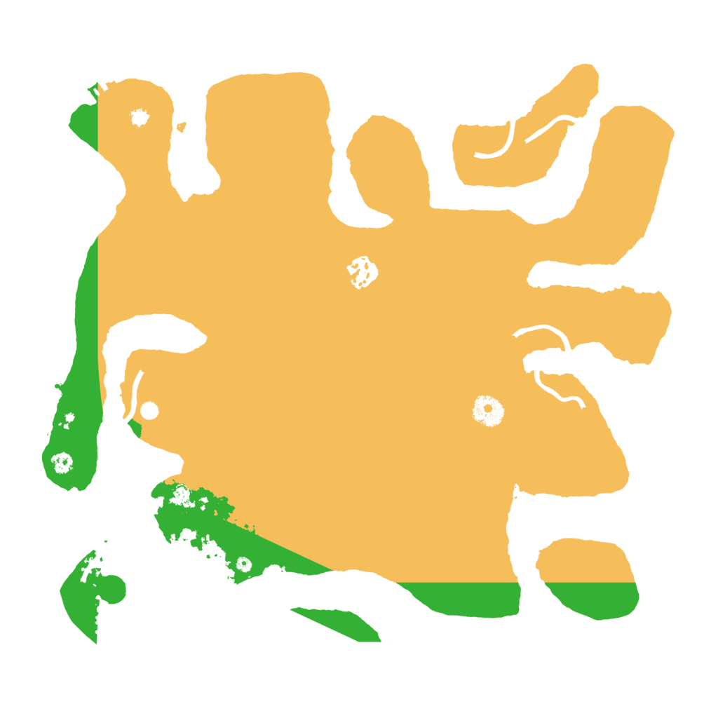 Biome Rust Map: Procedural Map, Size: 3500, Seed: 78978977