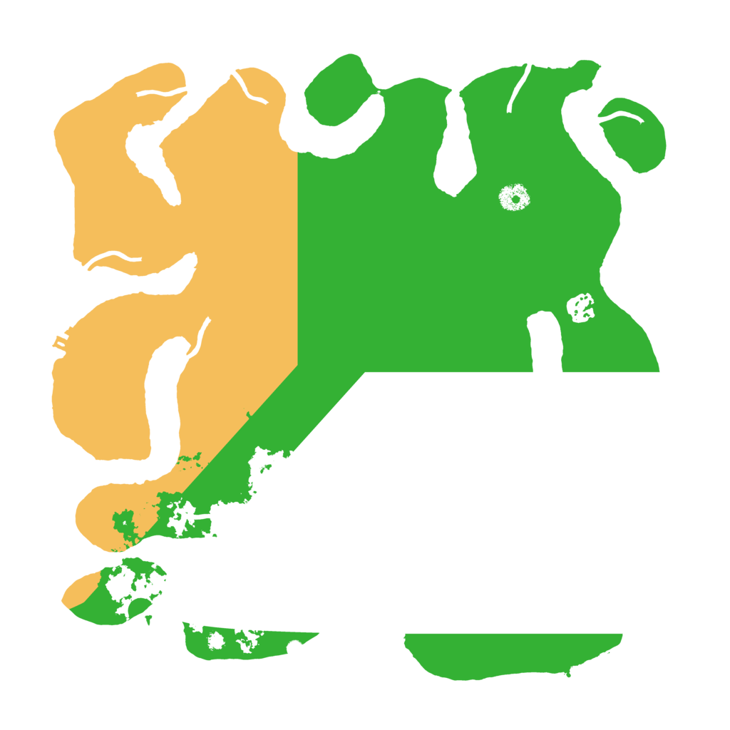 Biome Rust Map: Procedural Map, Size: 3800, Seed: 6341269