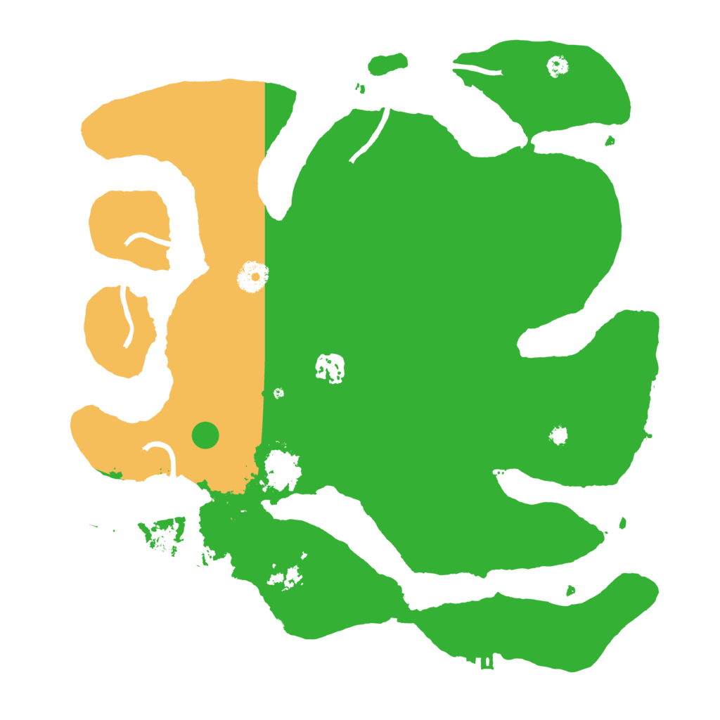 Biome Rust Map: Procedural Map, Size: 3500, Seed: 2158550