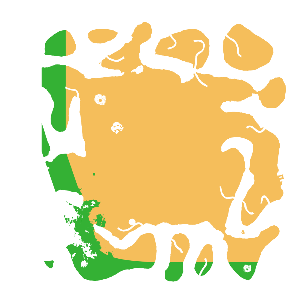 Biome Rust Map: Procedural Map, Size: 4000, Seed: 1609639304