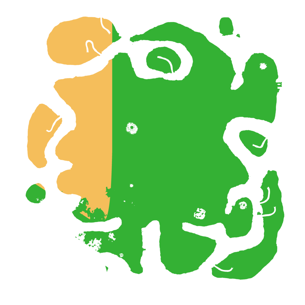 Biome Rust Map: Procedural Map, Size: 4000, Seed: 343572