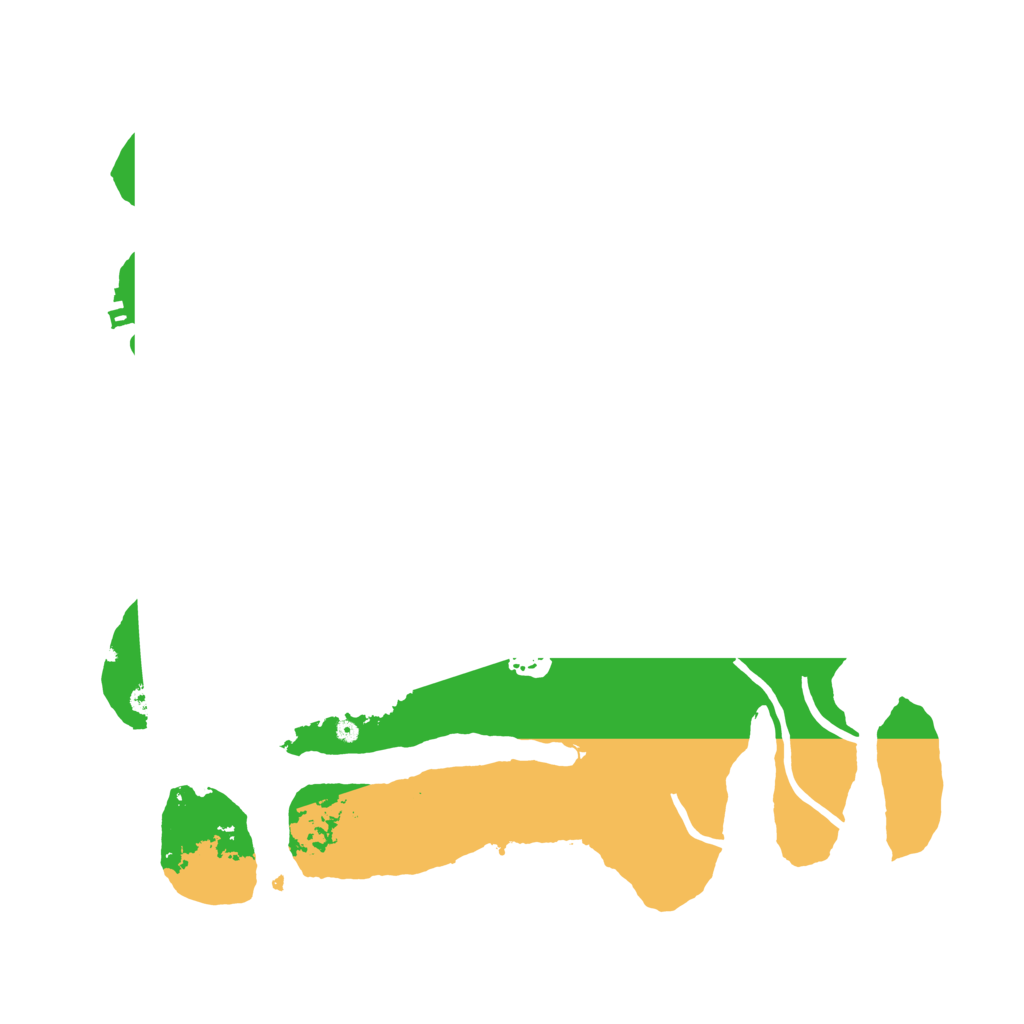 Biome Rust Map: Procedural Map, Size: 3500, Seed: 849297294