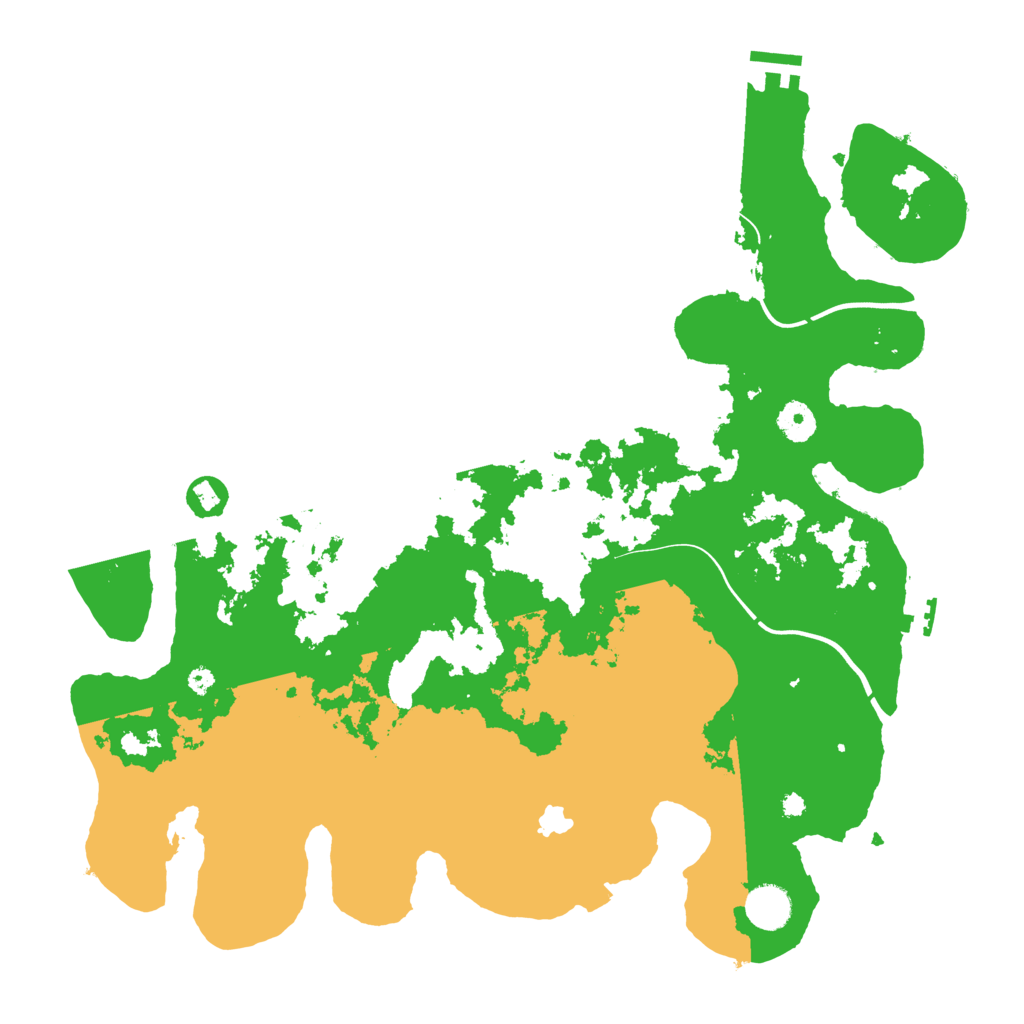 Biome Rust Map: Procedural Map, Size: 4000, Seed: 2125327297