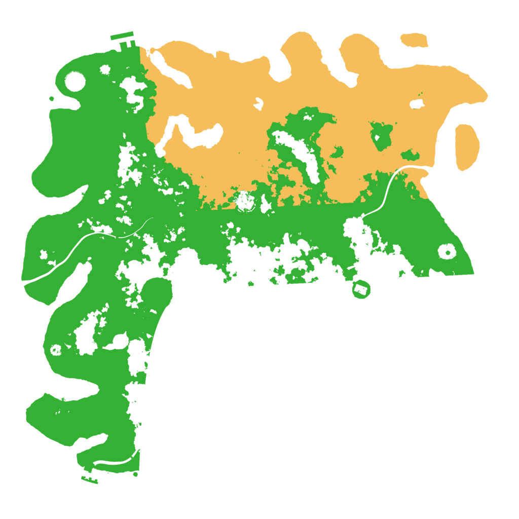 Biome Rust Map: Procedural Map, Size: 4547, Seed: 856299059