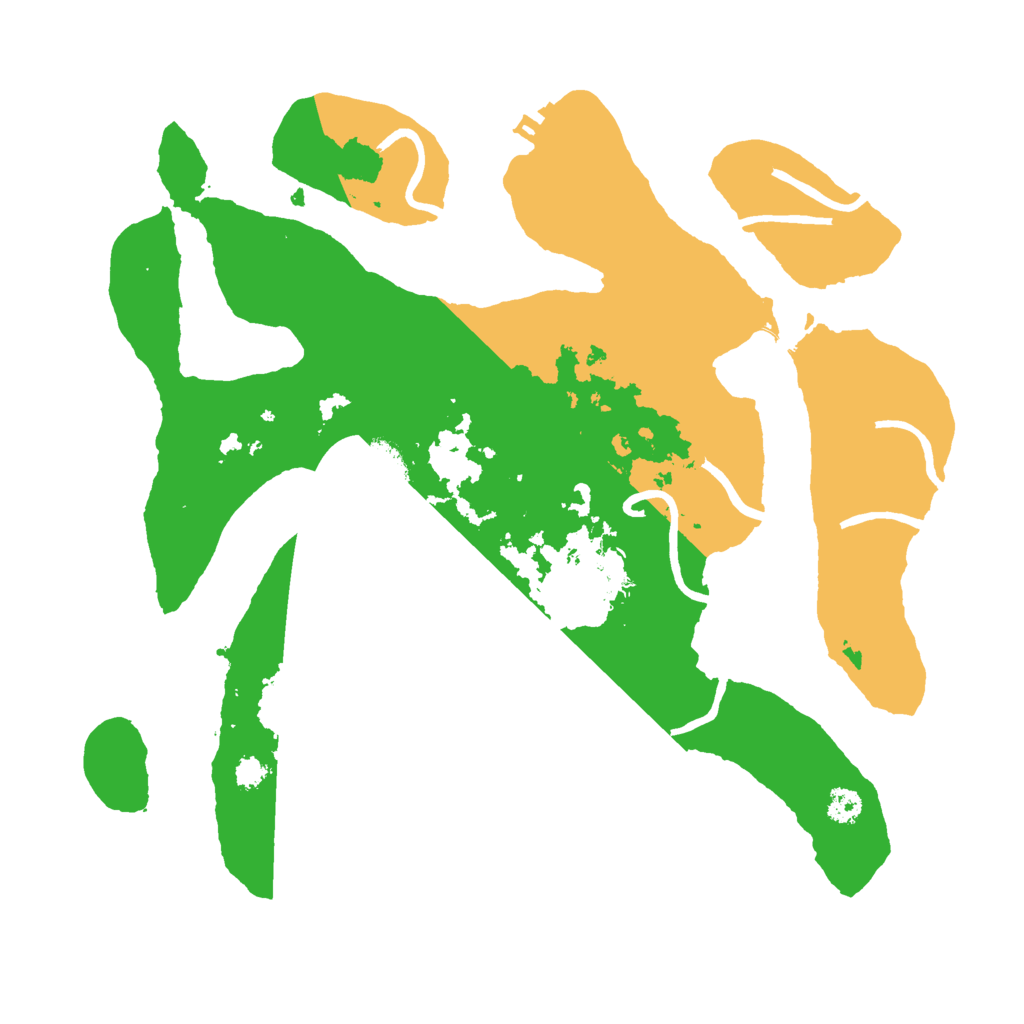 Biome Rust Map: Procedural Map, Size: 3000, Seed: 1633781035