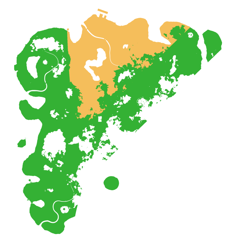 Biome Rust Map: Procedural Map, Size: 4800, Seed: 3568974