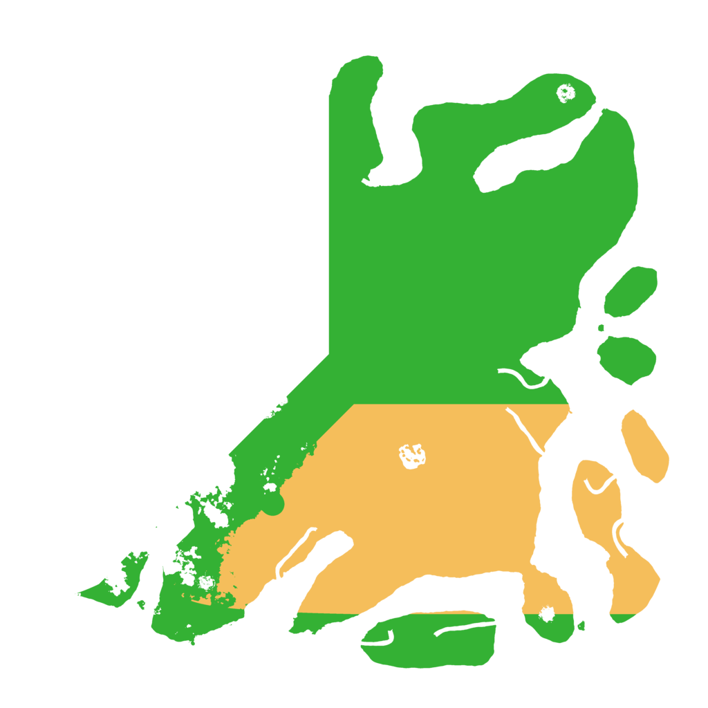 Biome Rust Map: Procedural Map, Size: 4000, Seed: 1098853244